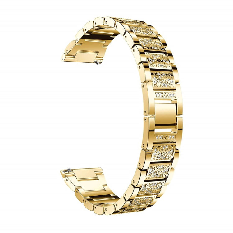 Super slidstærk Universal Metal og Rhinsten Rem - Guld#serie_2