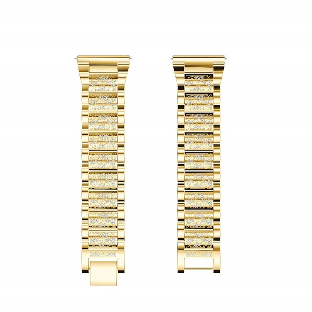 Super slidstærk Universal Metal og Rhinsten Rem - Guld#serie_2