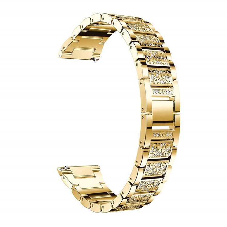 Huawei Watch GT / Samsung Gear S3 / Frontier 22mm décor watch band - Gold#serie_2