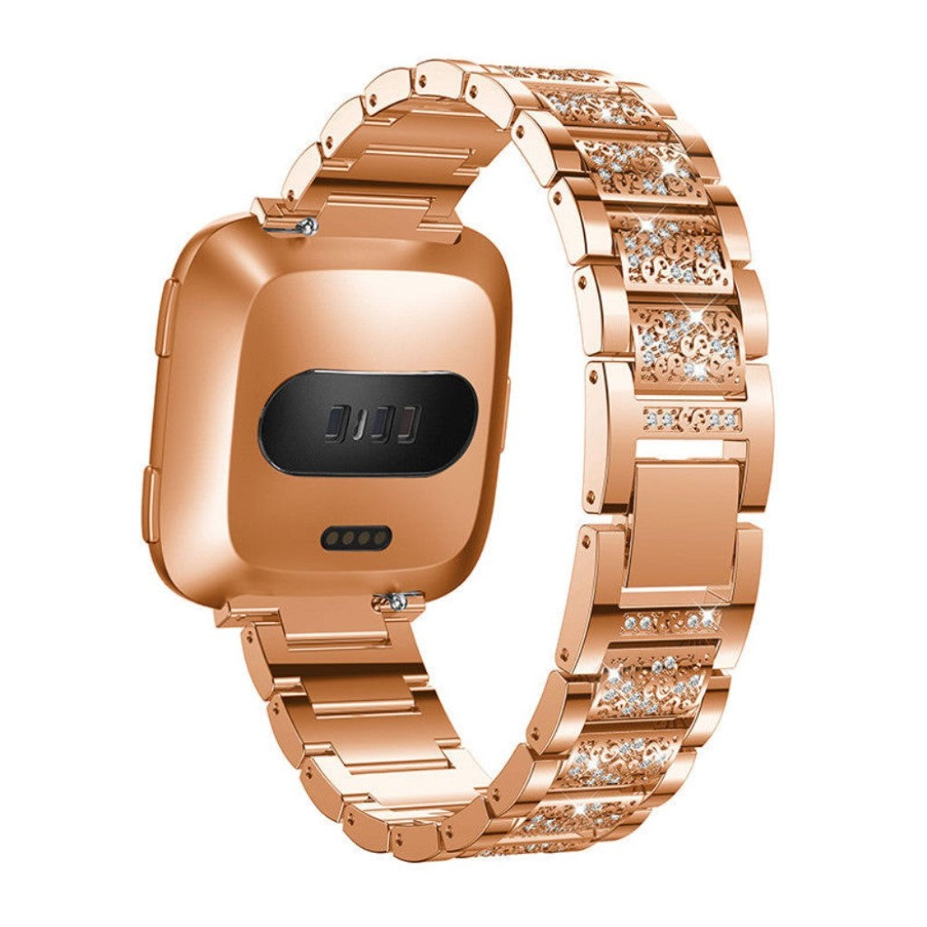 Super slidstærk Universal Metal og Rhinsten Rem - Pink#serie_3