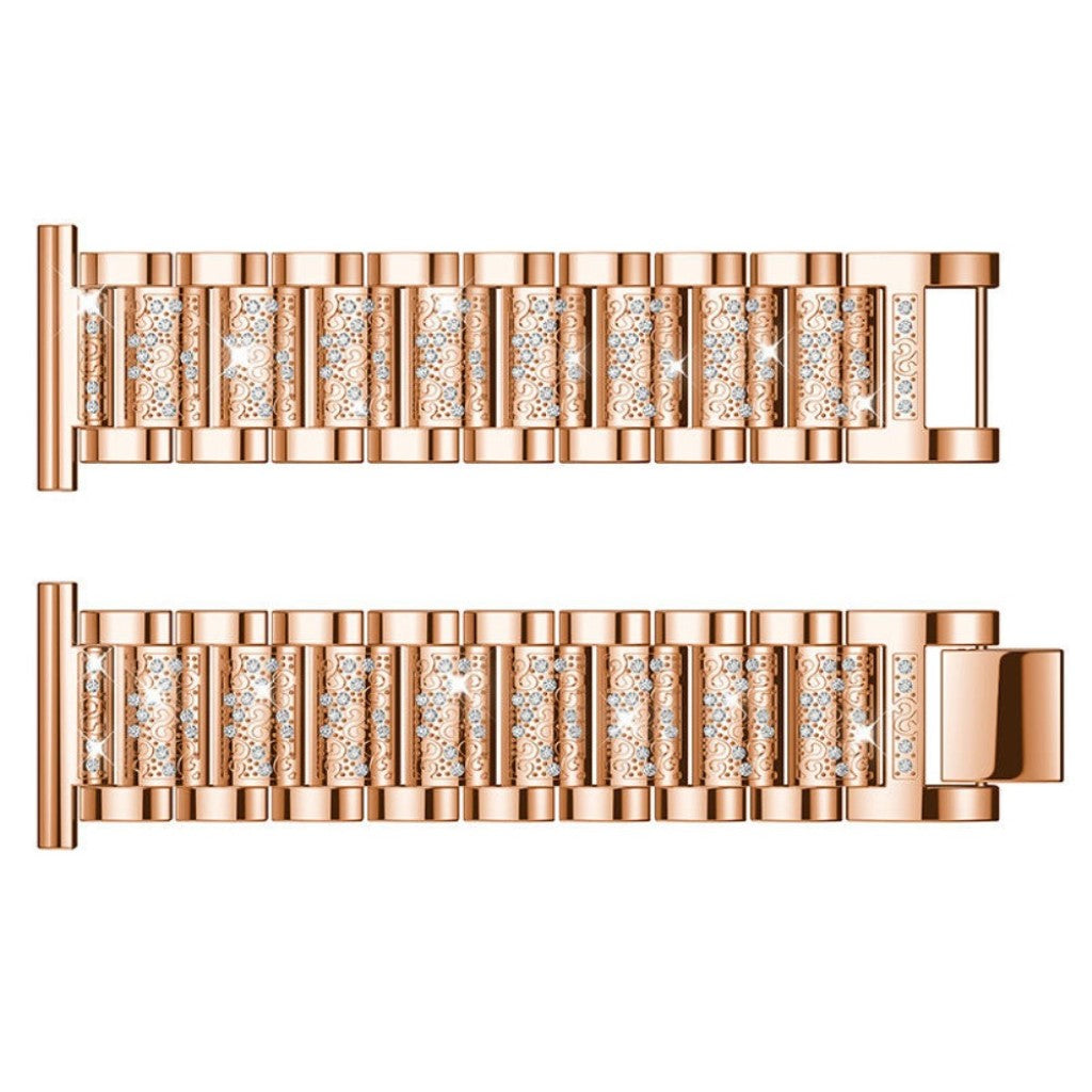 Super slidstærk Universal Metal og Rhinsten Rem - Pink#serie_3