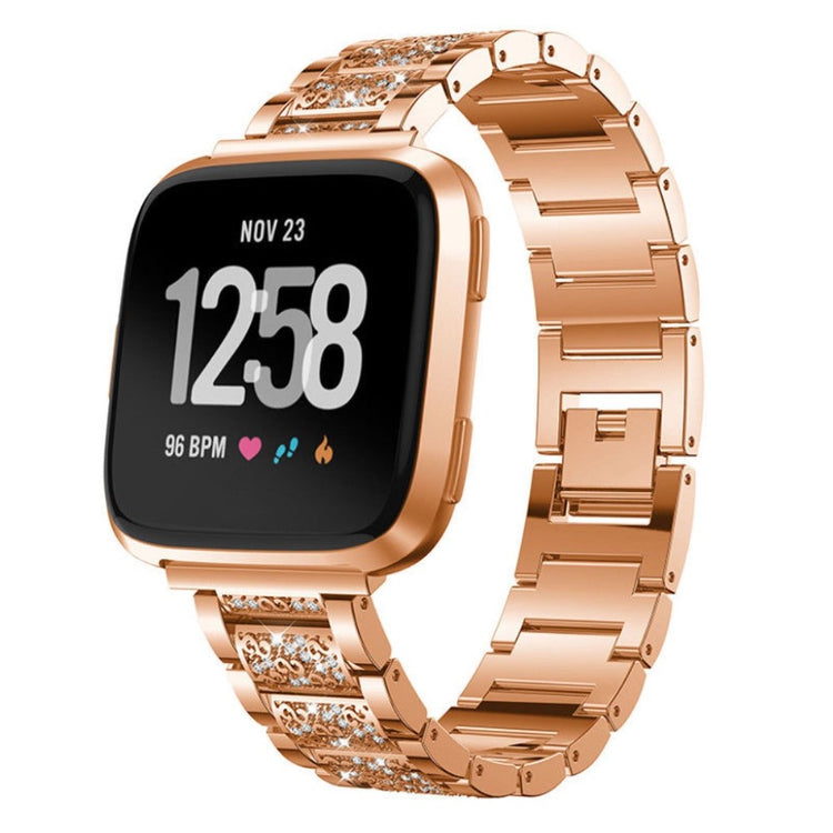 Super slidstærk Universal Metal og Rhinsten Rem - Pink#serie_3