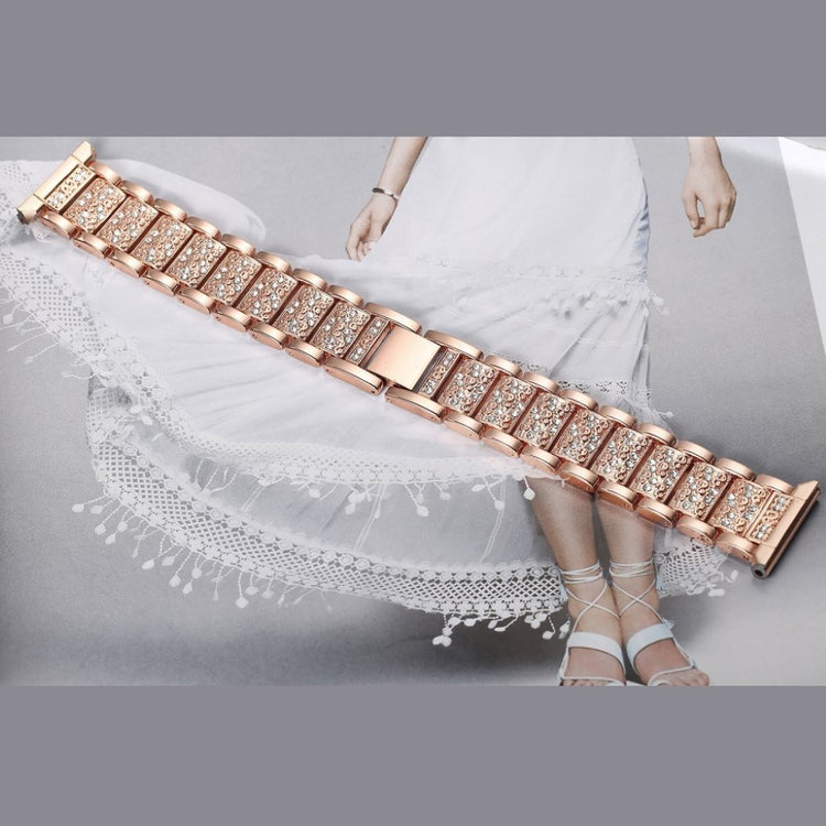 Super slidstærk Universal Metal og Rhinsten Rem - Pink#serie_3