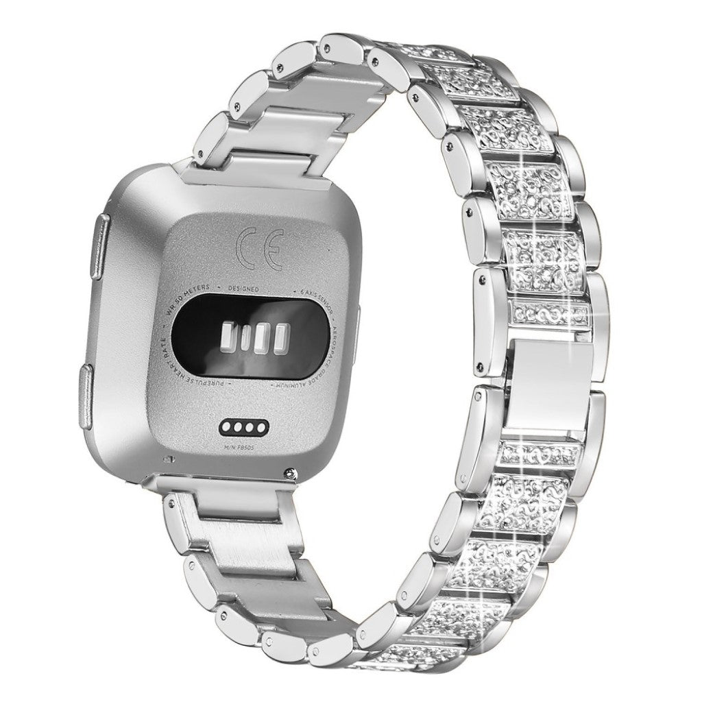Super slidstærk Universal Metal og Rhinsten Rem - Sølv#serie_4
