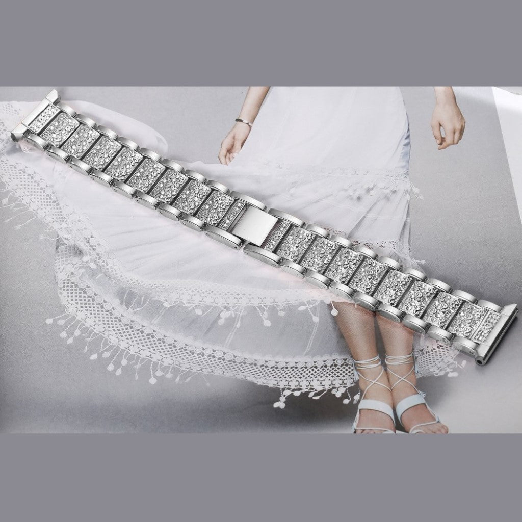 Super slidstærk Universal Metal og Rhinsten Rem - Sølv#serie_4