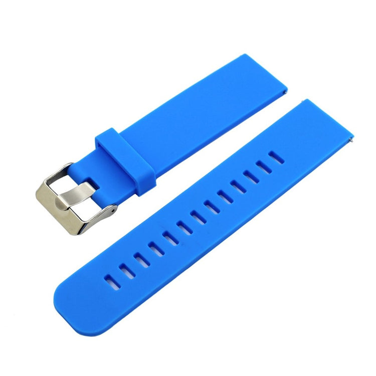 Rigtigt cool 22mm Silikone Rem - Blå#serie_5