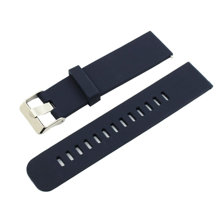 Rigtigt cool 22mm Silikone Rem - Blå#serie_6