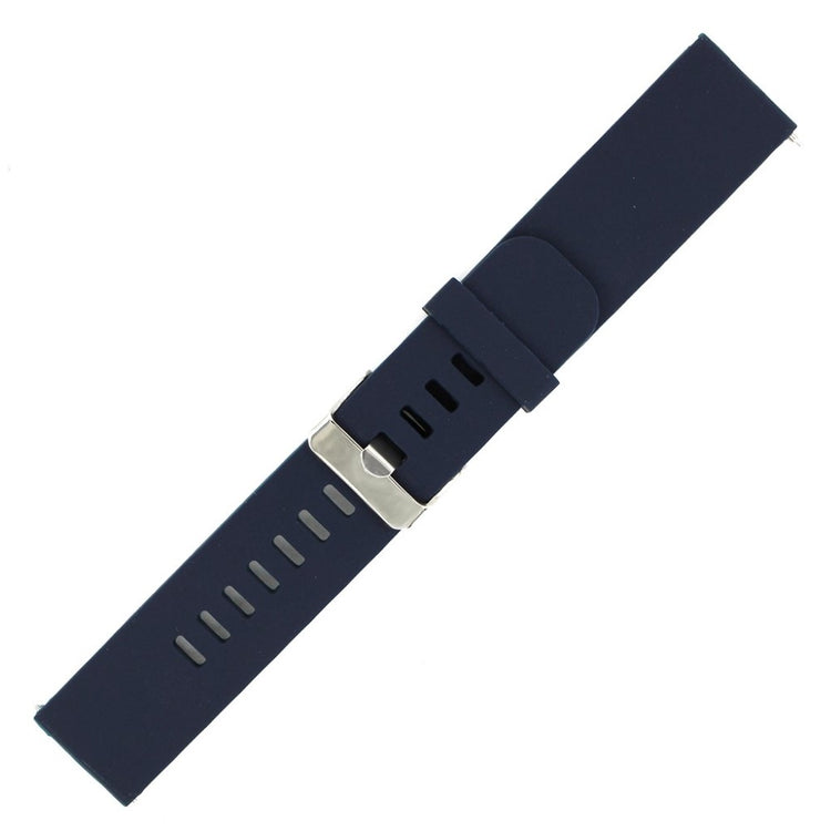 Rigtigt cool 22mm Silikone Rem - Blå#serie_6