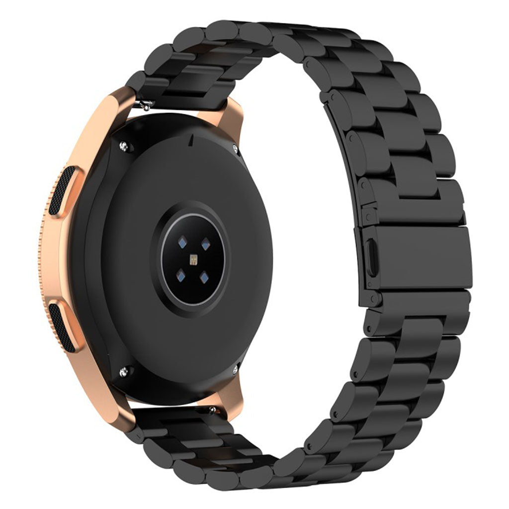 20mm Samsung Galaxy Watch Active / Garmin Vivoactive 3 stainless steel watch band - Black#serie_1