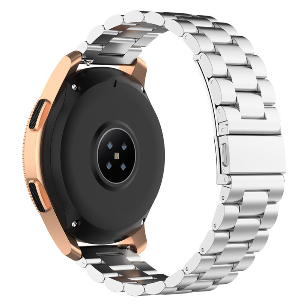 20mm Samsung Galaxy Watch Active / Garmin Vivoactive 3 stainless steel watch band - Silver#serie_2