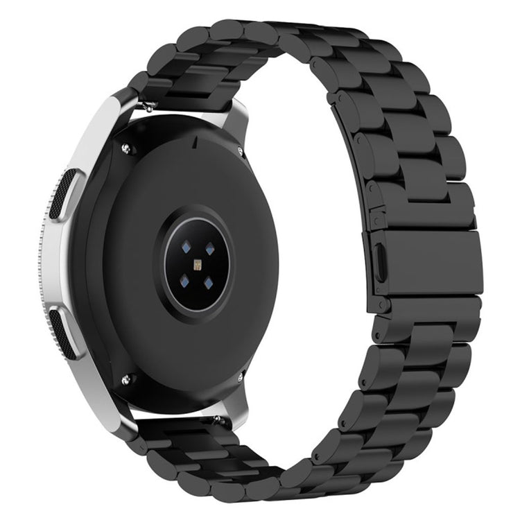 Huaweu Watch GT / Samsung Galaxy Watch (46mm) stainless steel watch band - Black#serie_1