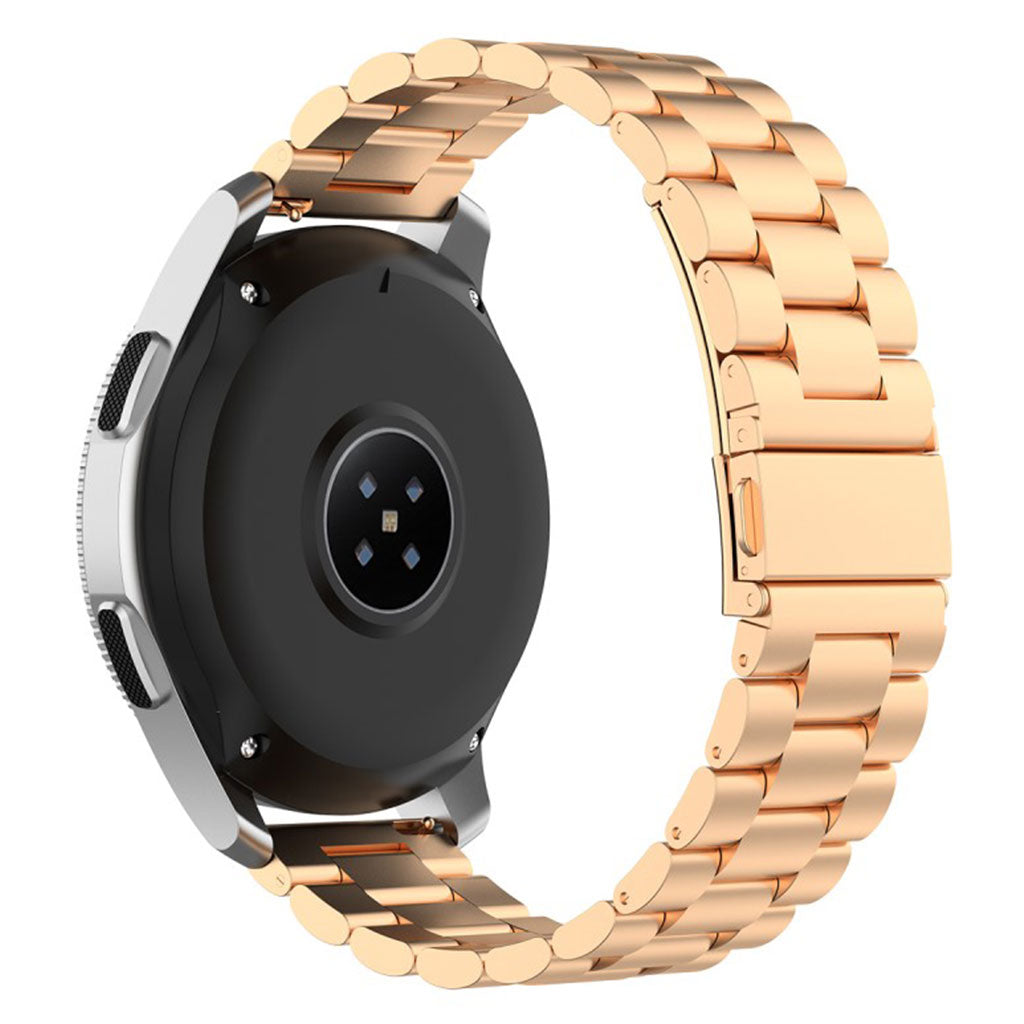 Huaweu Watch GT / Samsung Galaxy Watch (46mm) stainless steel watch band - Rose Gold#serie_3