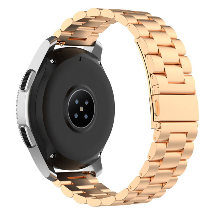 Huaweu Watch GT / Samsung Galaxy Watch (46mm) stainless steel watch band - Rose Gold#serie_3
