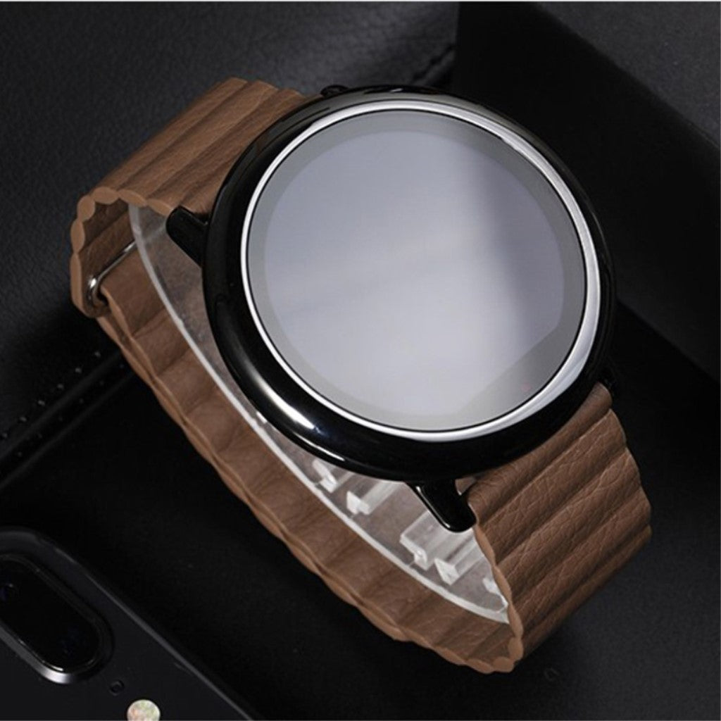 Meget komfortabel Universal Kunstlæder Rem - Brun#serie_6