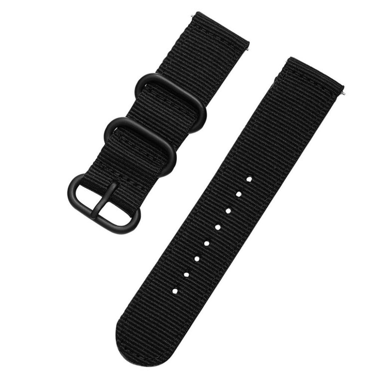 Helt vildt komfortabel Universal Nylon Rem - Sort#serie_1