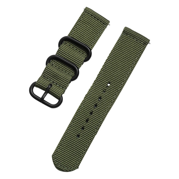 Samsung Galaxy Watch (46mm) / Huawei Watch GT nylon watch band - Green#serie_7