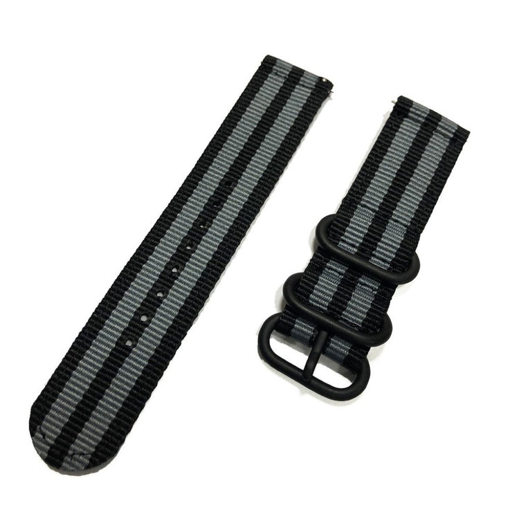 Helt vildt komfortabel Universal Nylon Rem - Sort#serie_8