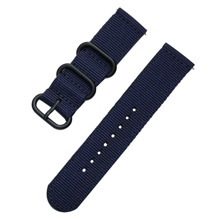 Samsung Galaxy Watch (46mm) / Huawei Watch GT nylon watch band - Blue#serie_9