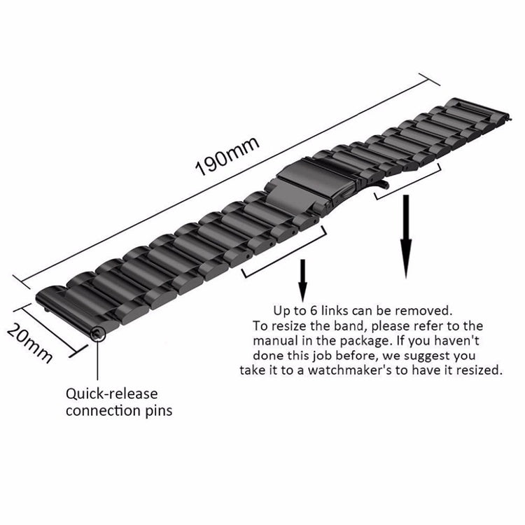 Rigtigt cool Universal Metal Rem - Sort#serie_035