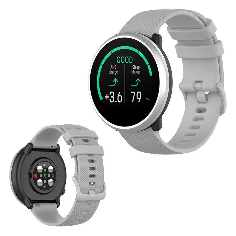 Polar Ignite / Garmin Vivomove 3 silicone watc band - Grey#serie_5