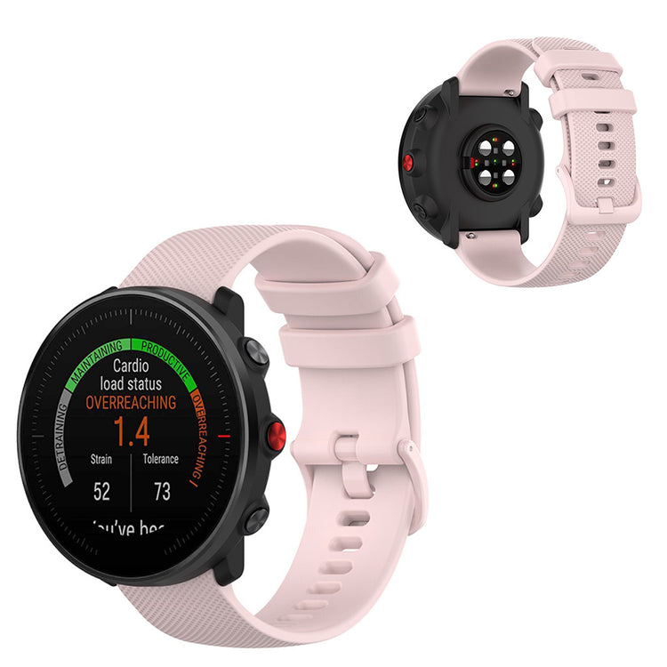 Polar Vantage M / Garmin Vivoactive 4 / Huawei Watch GT silicone watch band - Pink#serie_8