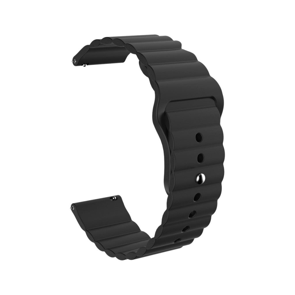 Meget smuk Universal Silikone Rem - Sort#serie_1