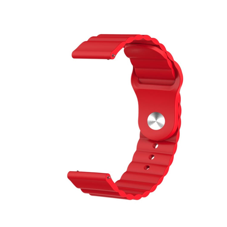 Meget smuk Universal Silikone Rem - Rød#serie_3