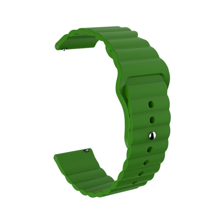 Meget smuk Universal Silikone Rem - Grøn#serie_8