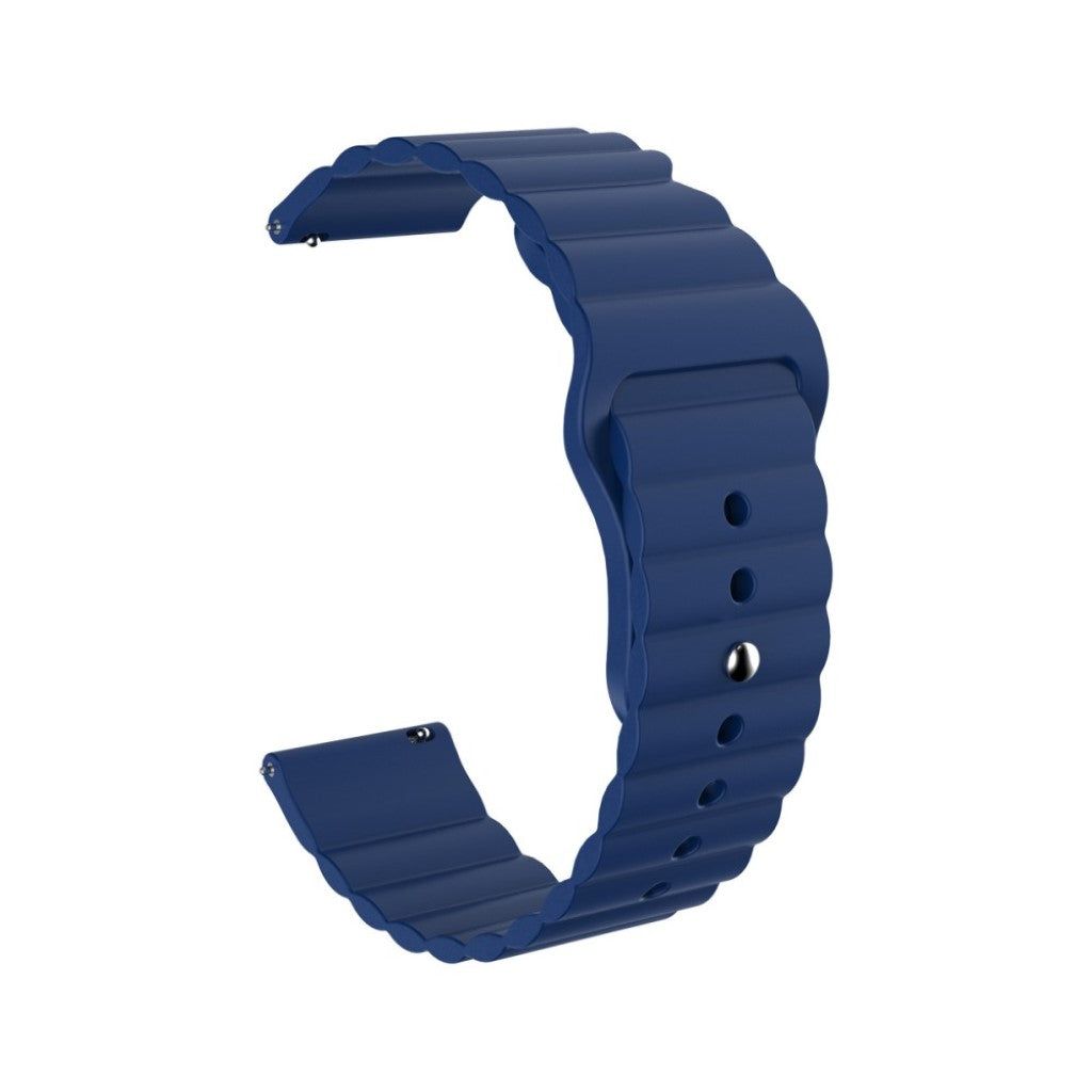 Meget smuk Universal Silikone Rem - Blå#serie_9