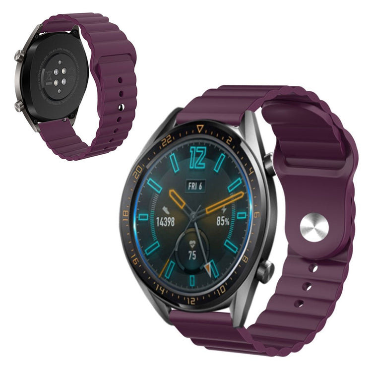 Silicone watch band for Huawei and Amazfit - Purple#serie_10