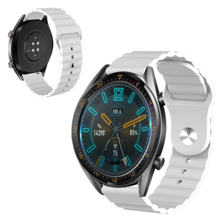 Silicone watch band for Huawei and Amazfit - White#serie_2