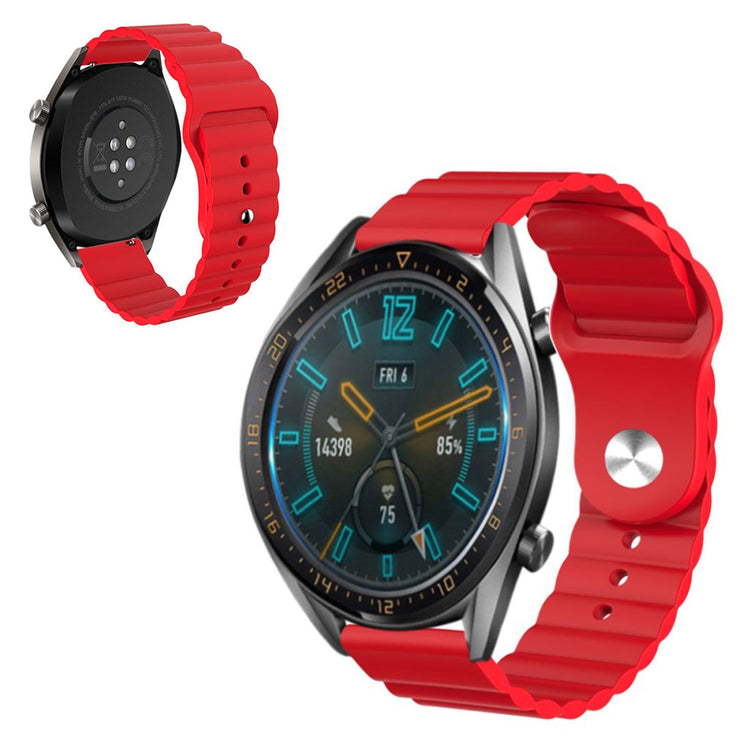 Silicone watch band for Huawei and Amazfit - Red#serie_3