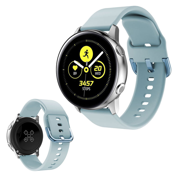 Silicone watch band for Amazfit GTS and Huawei Watch GT 2 42mm - Baby Blue#serie_3