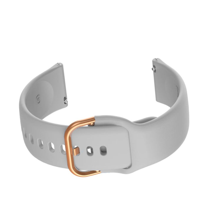 Meget sejt Universal Silikone Rem - Sølv#serie_10