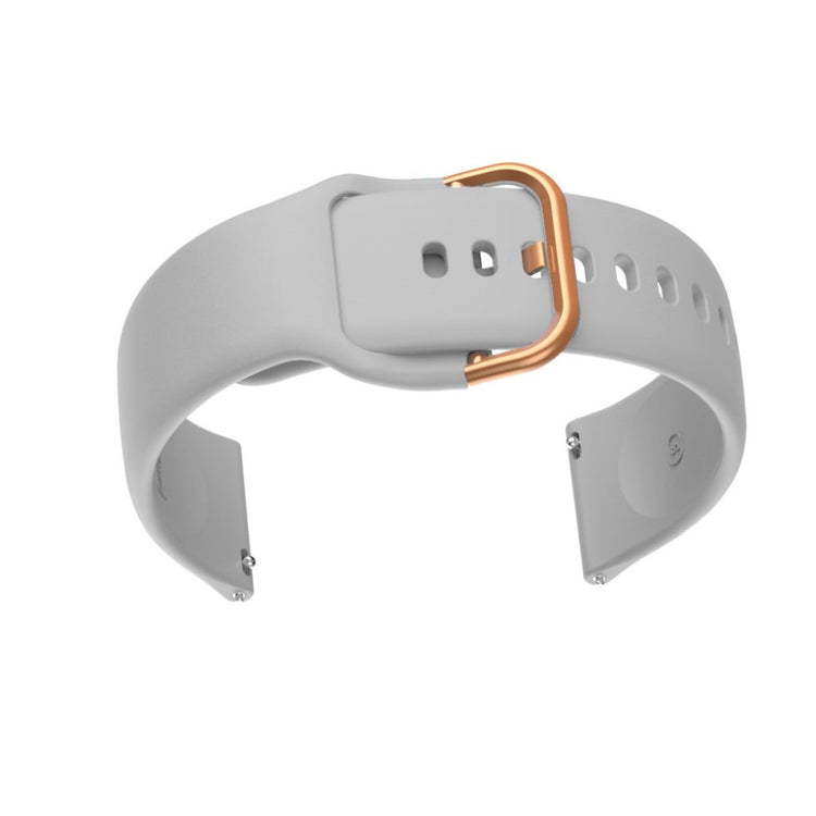 Meget sejt Universal Silikone Rem - Sølv#serie_10