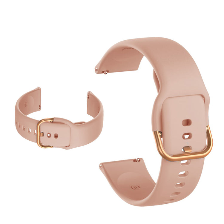 Silicone watch band for Samsung and Garmin watch - Pink#serie_7