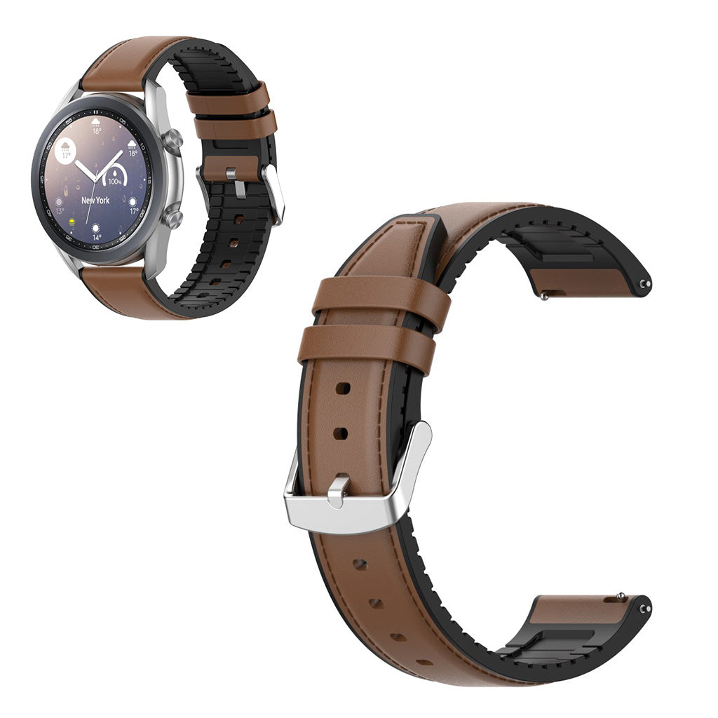 Universal genuine leather watch band - Brown#serie_2