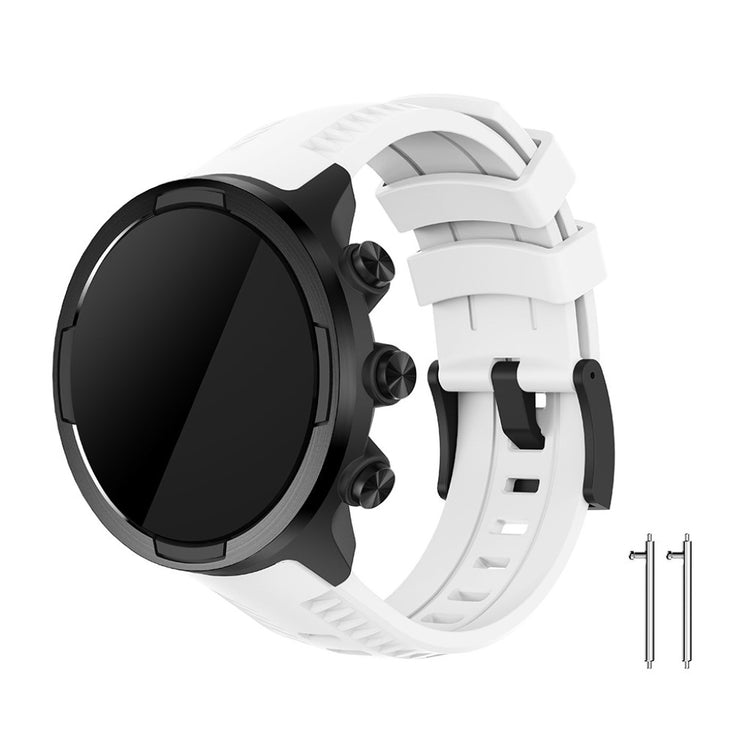 Eminent Universal Suunto Silikone Rem - Hvid#serie_2