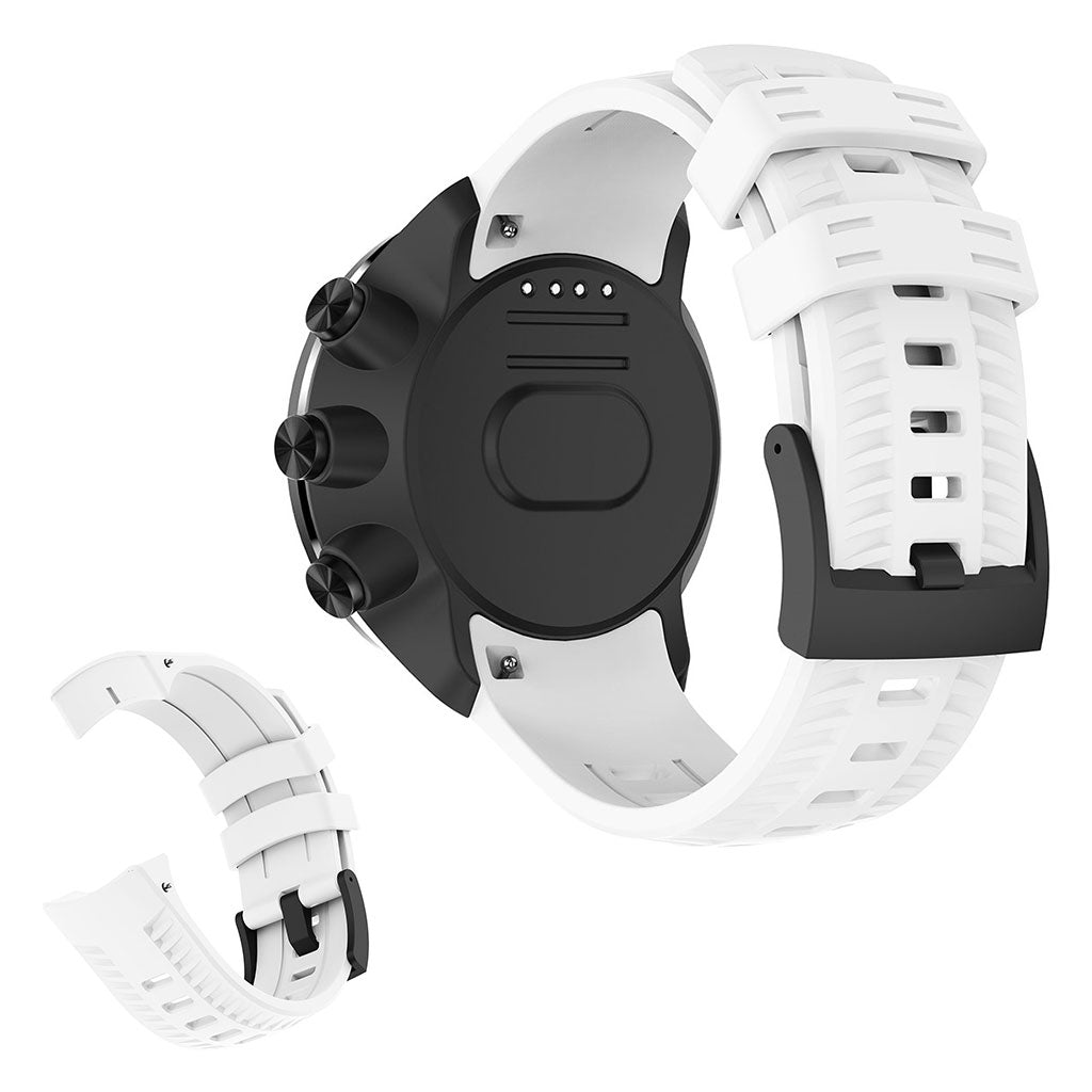 Silicone watch band for Suunto devices - White#serie_2