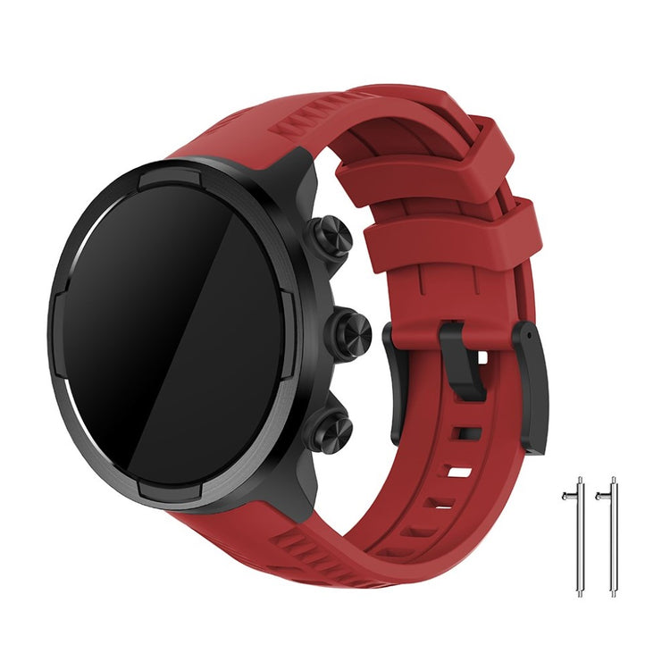 Eminent Universal Suunto Silikone Rem - Rød#serie_3