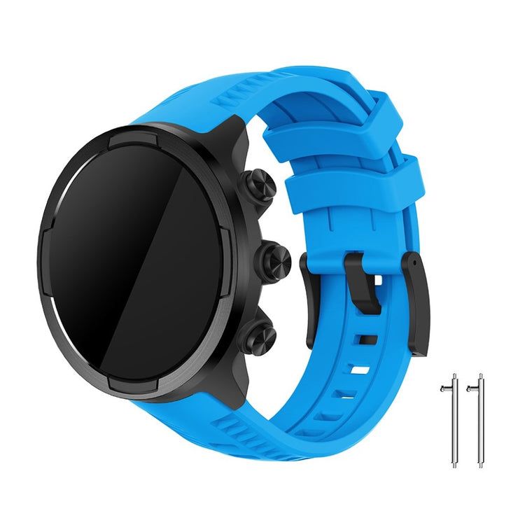 Eminent Universal Suunto Silikone Rem - Blå#serie_5