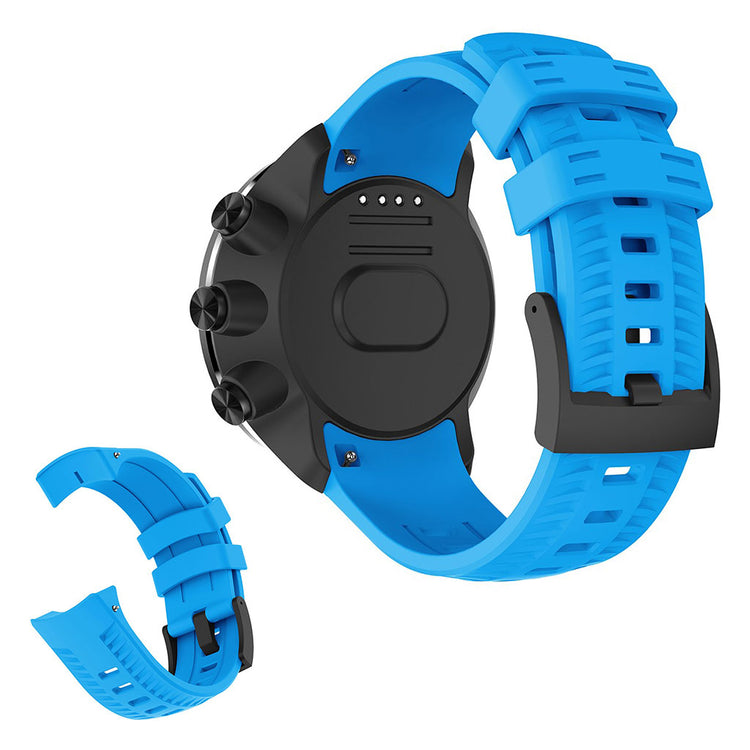 Silicone watch band for Suunto devices - Blue#serie_5