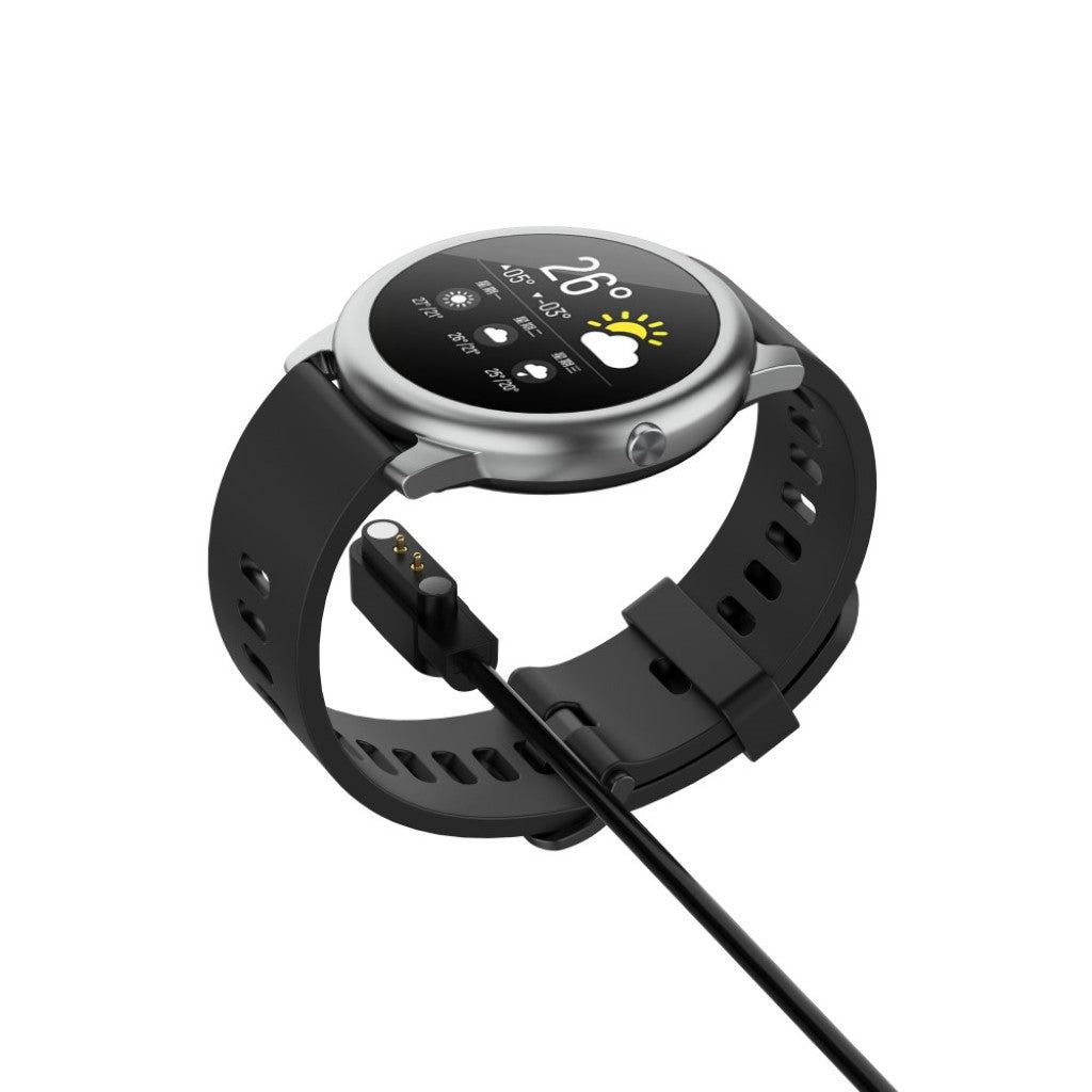 100cm Universal Smartwatch  Magnetisk  USB Opladningskabel - Sort#serie_105