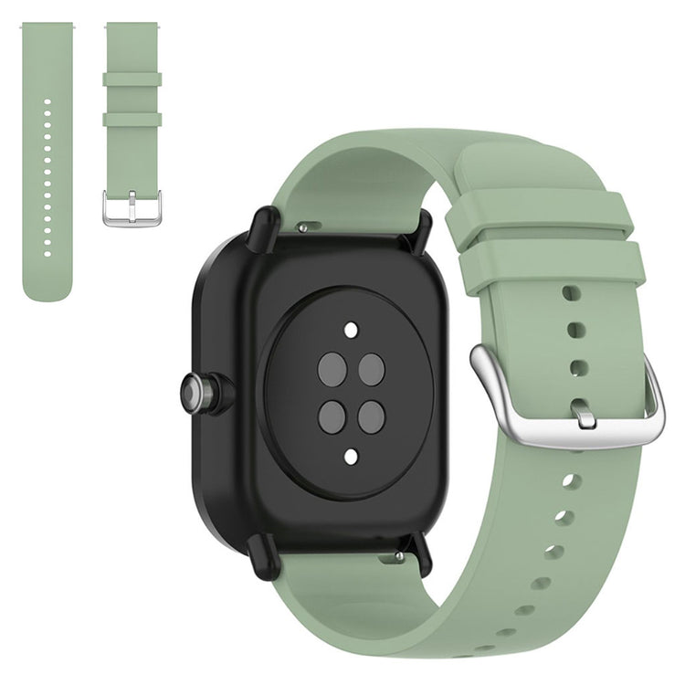 20mm Universal silicone replacement watch strap - Green#serie_3
