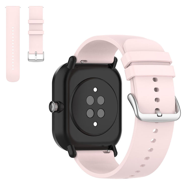 20mm Universal silicone replacement watch strap - Pink#serie_9