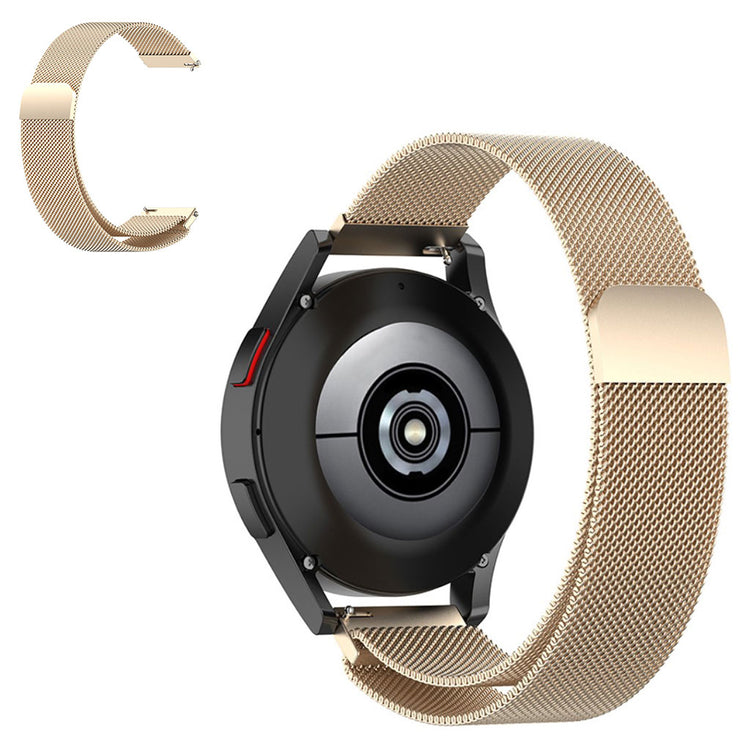 20mm Universal simple stainless steel watch strap - Champagne#serie_1