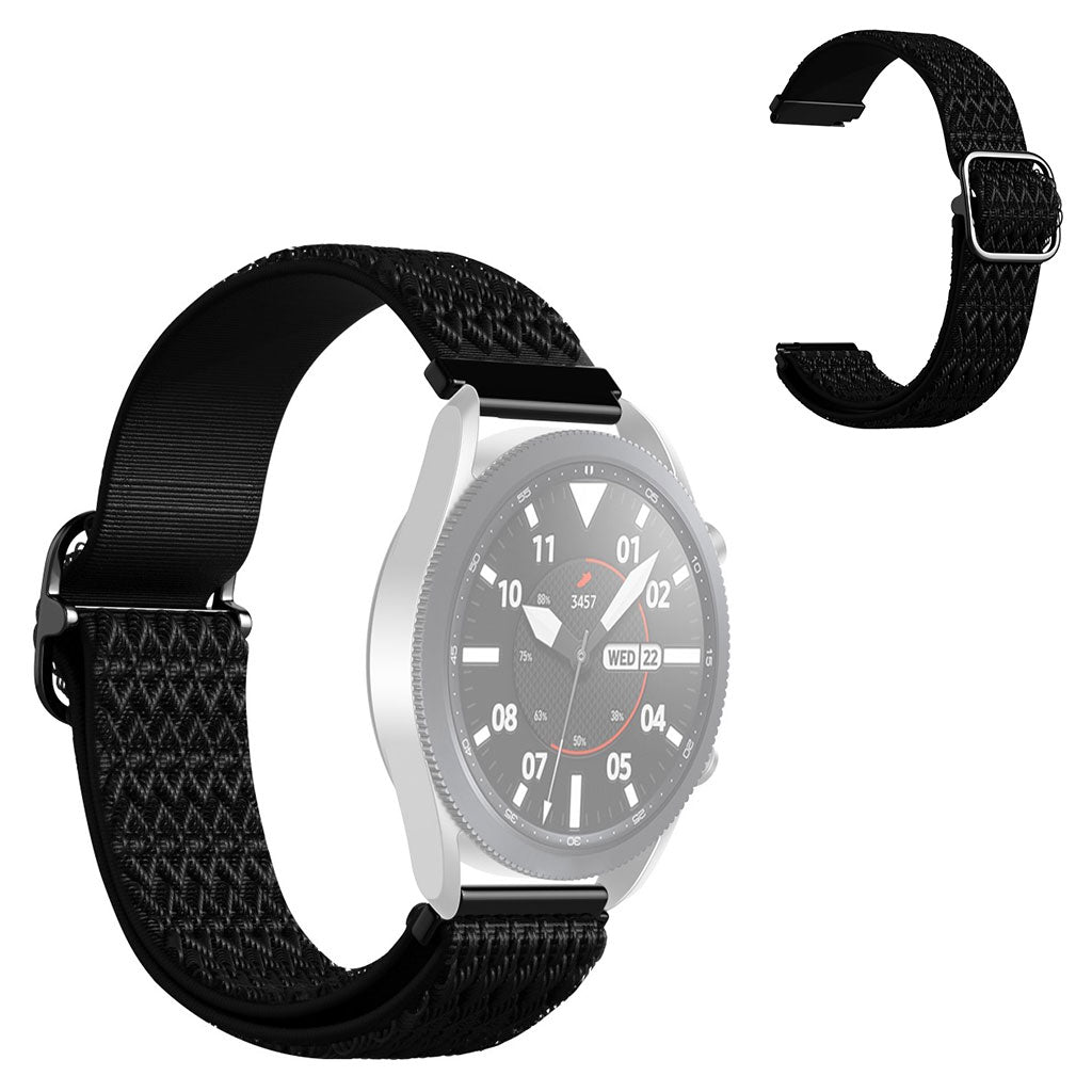 Rigtigt kønt Universal Nylon Rem - Sort#serie_2