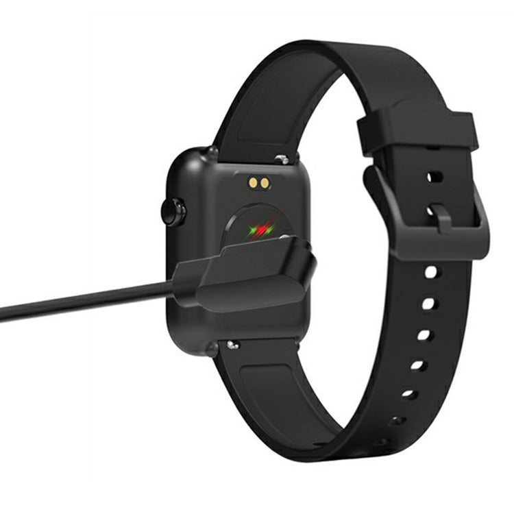 1.2m TicWatch GTH / Oppo Watch Free   Opladningskabel - Sort#serie_1