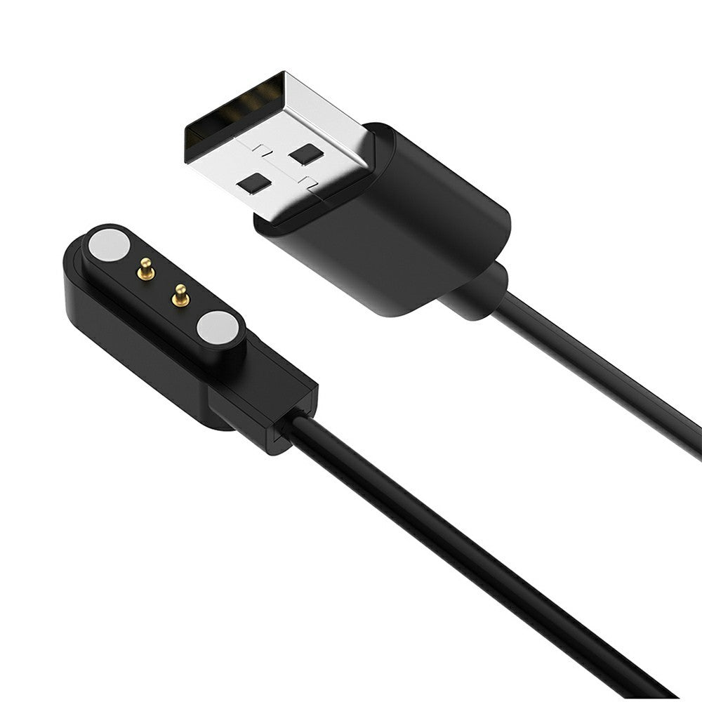 1.2m Oppo Watch Free / Ticwatch GTH charging cable - Black#serie_1