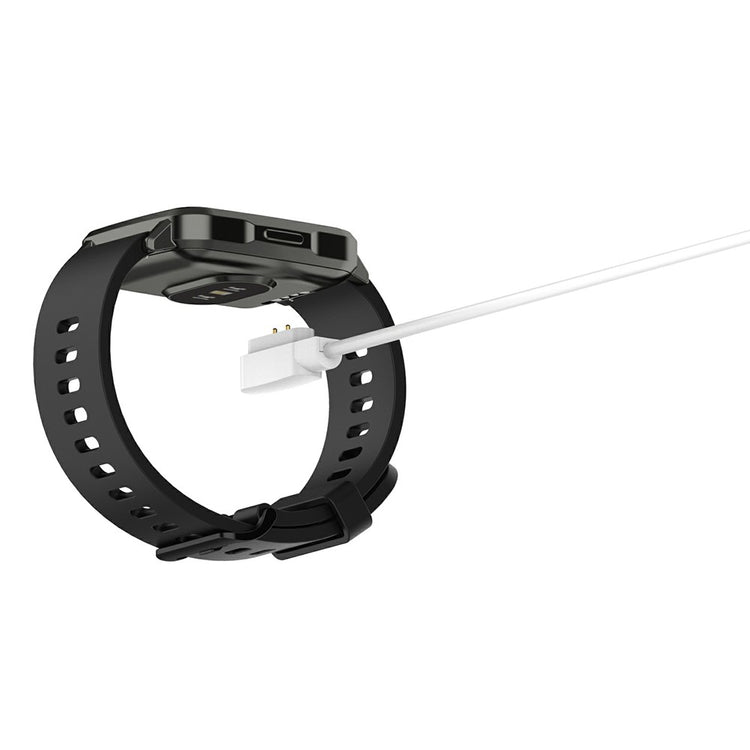 1.2m TicWatch GTH / Oppo Watch Free   Opladningskabel - Hvid#serie_2
